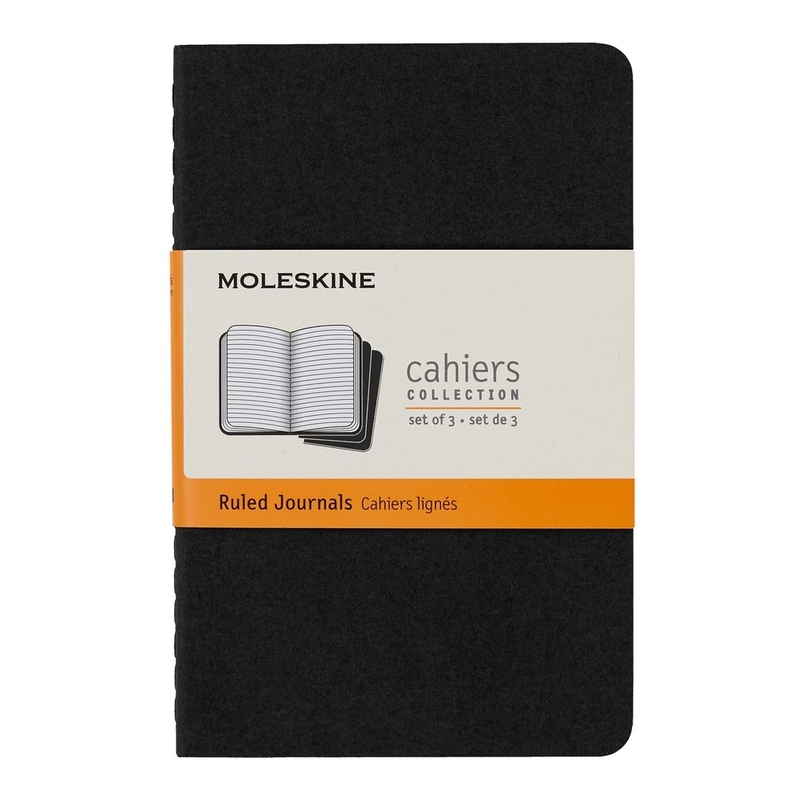 Moleskine Cahier Journal Pocket Ruled Black