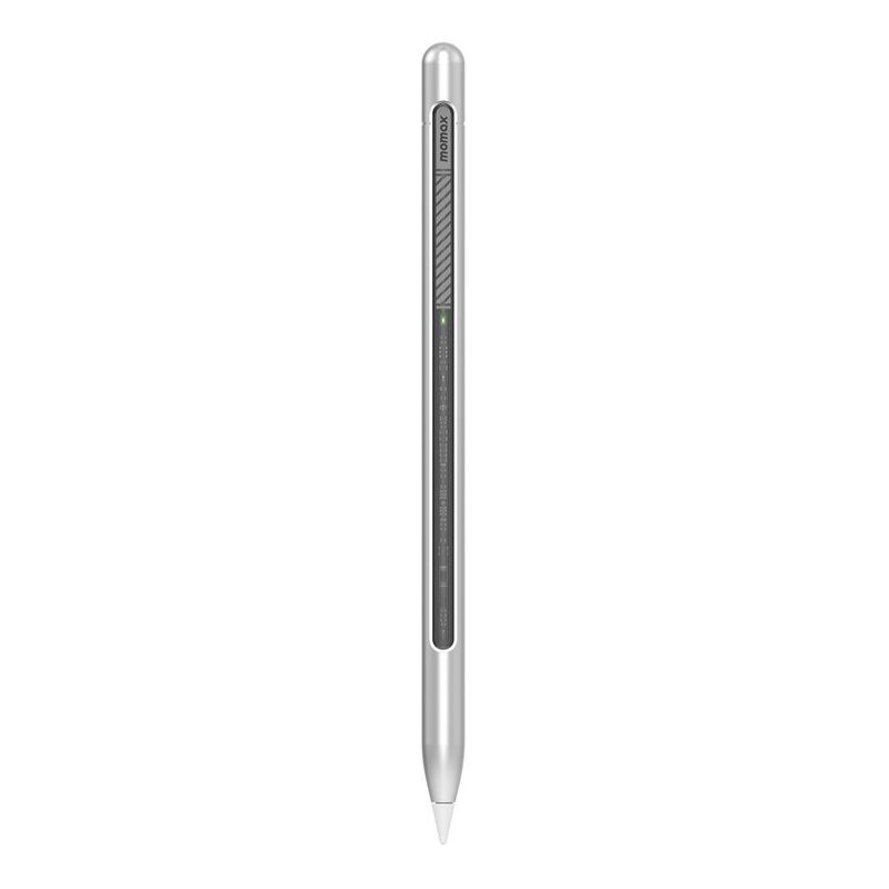 Momax Mag.Link Lite Magnetic Charging Active Stylus Pen - Silver