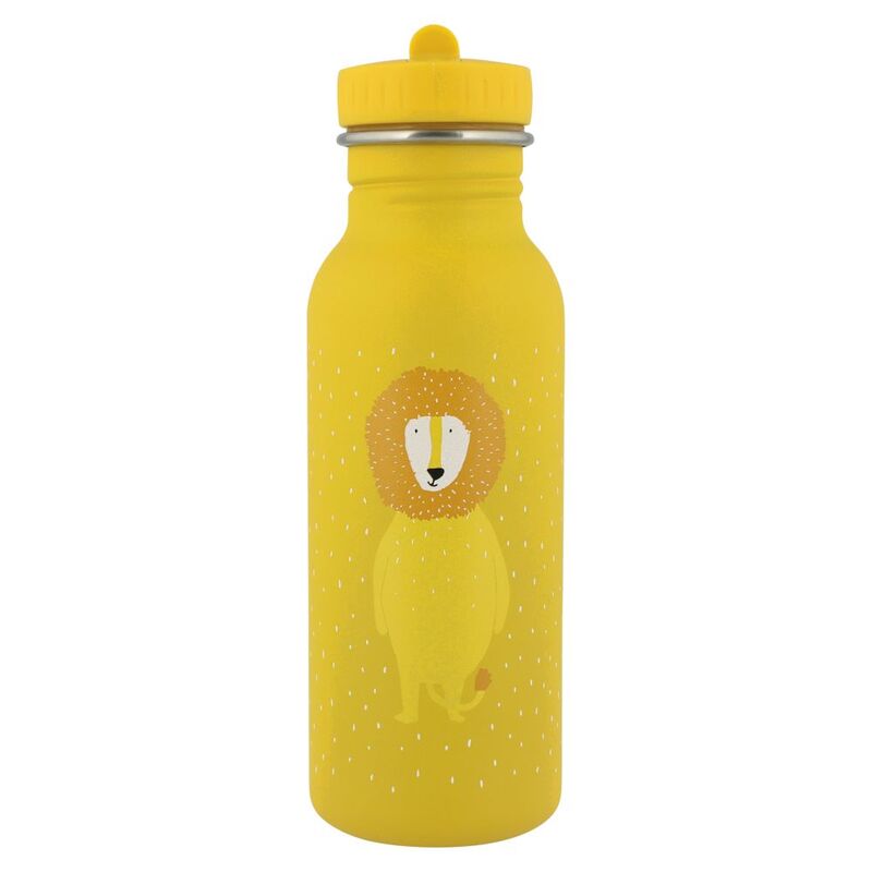 Trixie Kids Drinking Water Bottle 500ml - Mr Lion Yellow Trixie Kids Drinking Water Bottle 500ml - Mr Lion Yellow