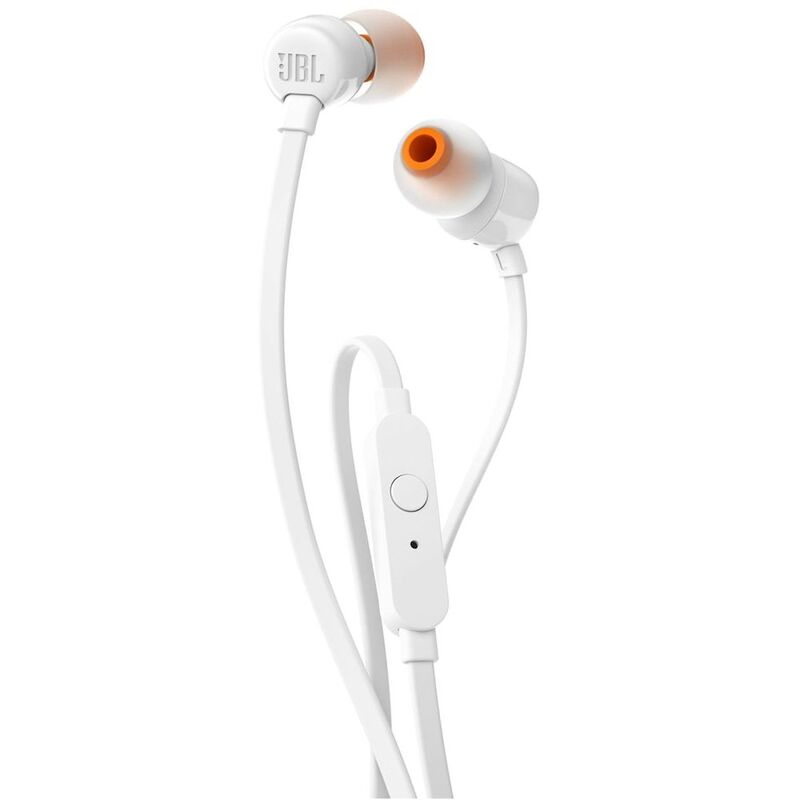 JBL T110 White In-Ear Earphones JBL T110 White In-Ear Earphones