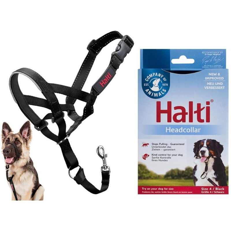 Company of Animals Halti HH042 Head Collar Black - Size4