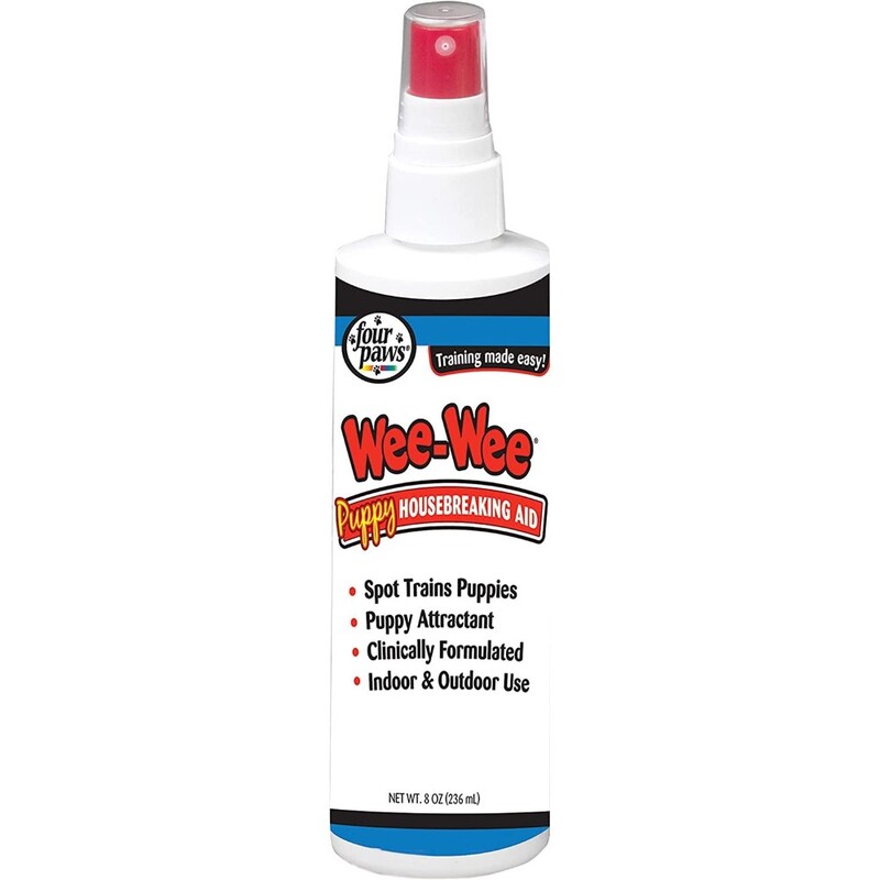 Four Paws Wee-Wee Puppy Dog Housebreaking Aid - 8 Oz Spray