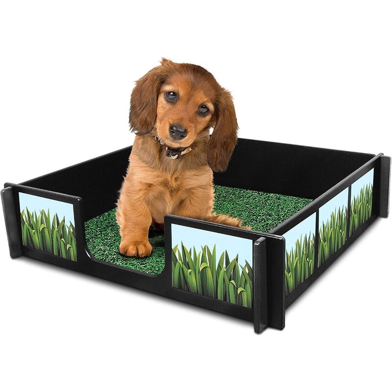 Potty Rink Indoor Puppy Potty Training Station For Small and Medium-Sized Dogs Potty Rink Indoor Puppy Potty Training Station For Small and Medium-Sized Dogs