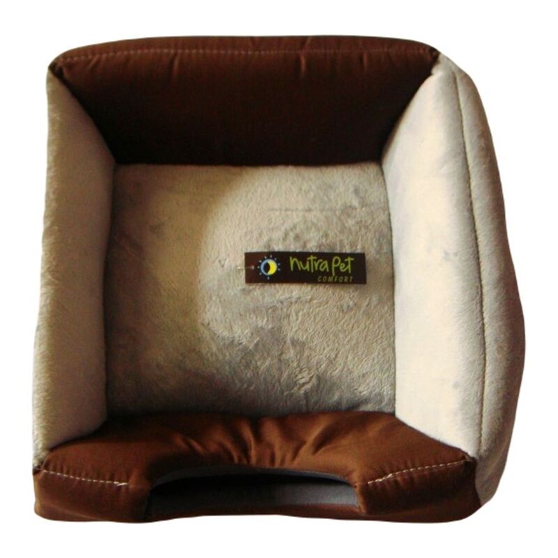 Nutrapet Catnap Convertible Grey/Brown 41 x 41 x 30cm