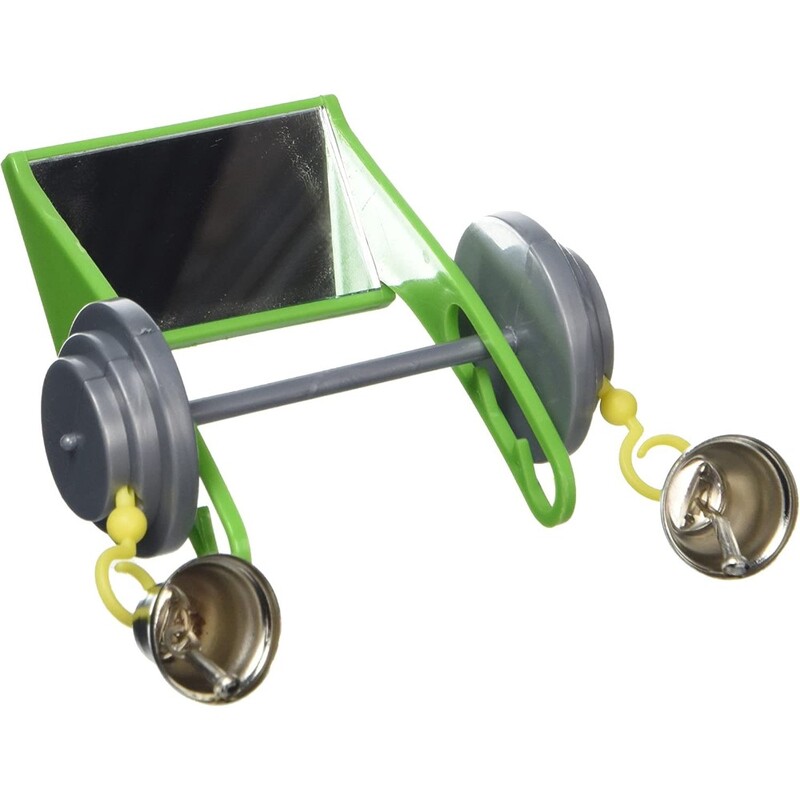 JW Activitoy Barbell Toy for Small Birds (Assortment - Includes 1) JW Activitoy Barbell Toy for Small Birds (Assortment - Includes 1)