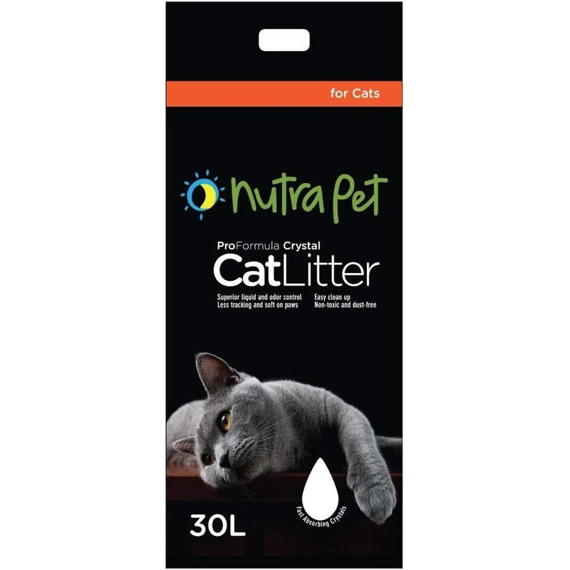 Nutrapet Cat Litter Silica Gel 30L 20Kgs - Scented Aloe Vera