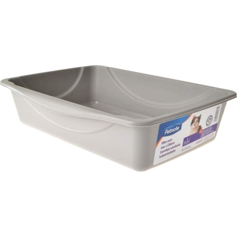 Petmate Litter Pan Small - Mouse Gray