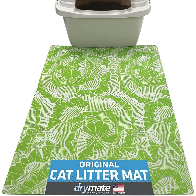 Drymate Cat Litter Mat Surf Green 3 20 x 28 inch/ 51cm x 71 cm