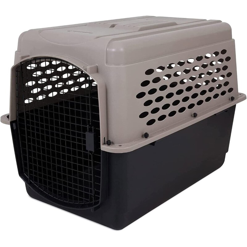 Petmate 21950 Vari Kennel II Traditional - Taupe/Black - 40" - x Large Iata Airline Approved Carry Transport Box Petmate 21950 Vari Kennel II Traditional - Taupe/Black - 40" - x Large Iata Airline Approved Carry Transport Box