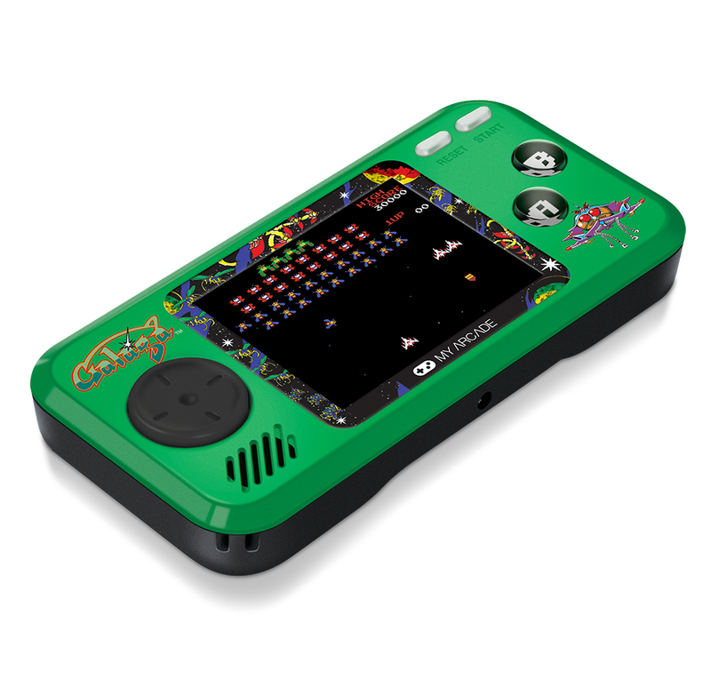 My Arcade Galaga Pocket Player Green