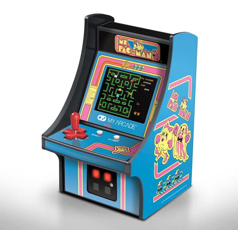 My Arcade MS. PAC-MAN Micro Player Retro Arcade Yellow (6.75-inch)