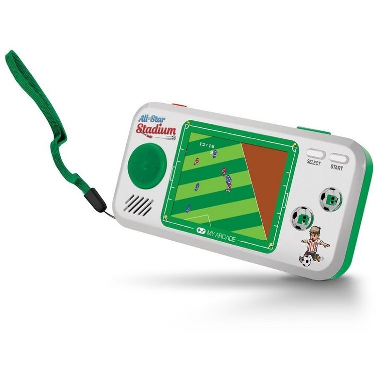 My Arcade All-Star Stadium Pocket Player White/Green