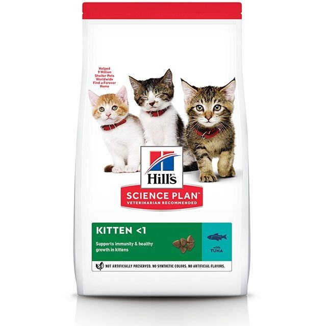 Hill's Science Plan Kitten Food with Tuna - 1.5Kg Hill's Science Plan Kitten Food with Tuna - 1.5Kg