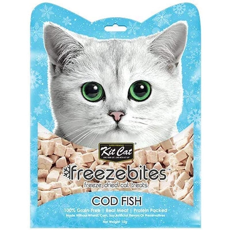 Kit Cat Freeze Dried Codfish 15G Kit Cat Freeze Dried Codfish 15G