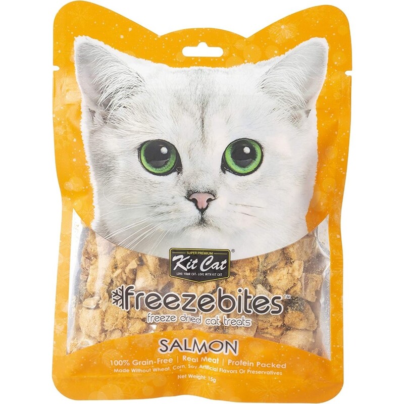 Kit Cat Freeze Dried Salmon 15G Kit Cat Freeze Dried Salmon 15G