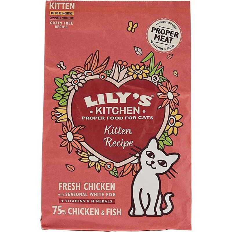 Lily's Kitchen Curious Kitten Complete Dry Food (800 g) Lily's Kitchen Curious Kitten Complete Dry Food (800 g)