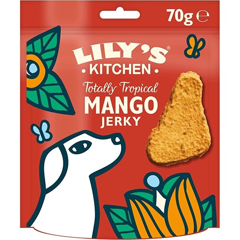 Lily's Kitchen Totally Tropical Mango Jerky Dog Treats (70 g) Lily's Kitchen Totally Tropical Mango Jerky Dog Treats (70 g)