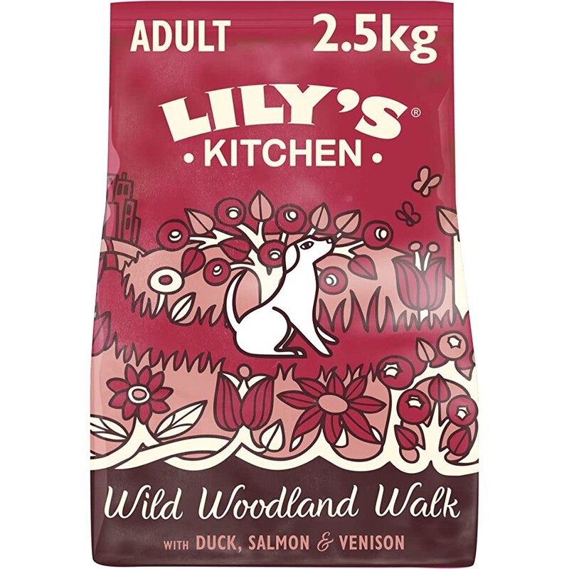 Lily's Kitchen Wild Woodland Walk with Duck - Salmon & Venison Adult Dry Dog Food (7Kg)