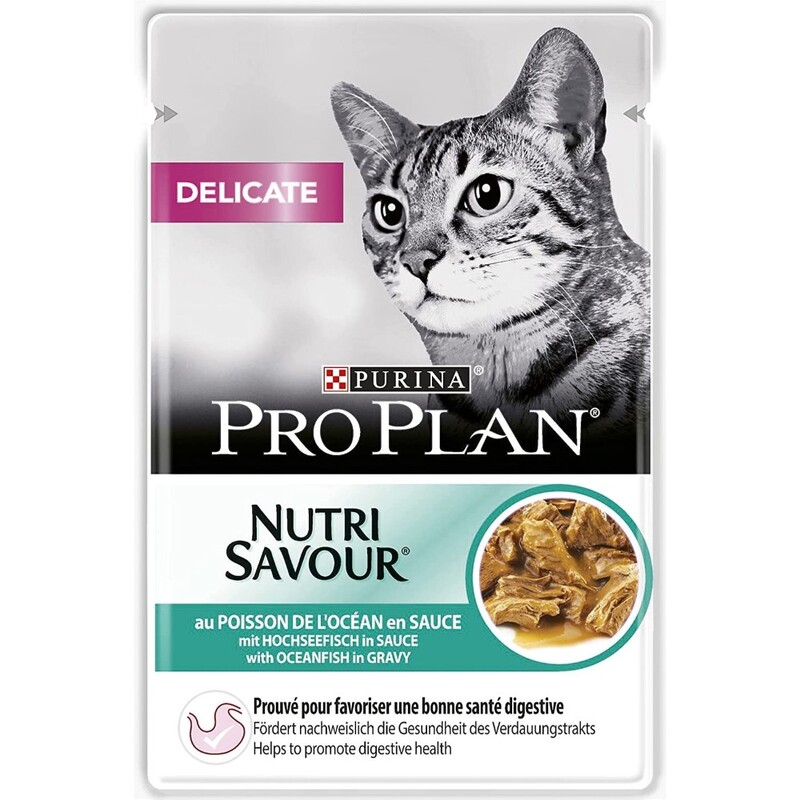 Purina Pro Plan Delicate Cat Gig Ocean Fish 85G Purina Pro Plan Delicate Cat Gig Ocean Fish 85G