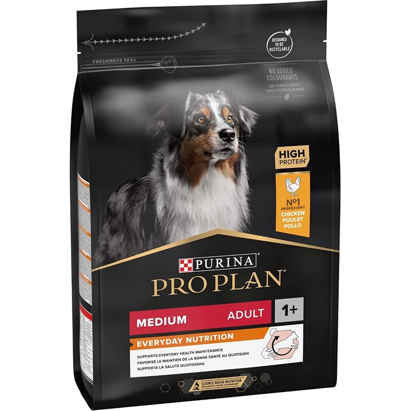 Purina Pro Plan Medium Adult Dog Chicken 3Kg Purina Pro Plan Medium Adult Dog Chicken 3Kg