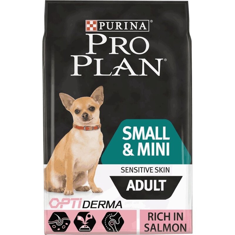 Purina Pro Plan Small & Mini Adult Sensitive Skin Dig Salmon 3Kg Purina Pro Plan Small & Mini Adult Sensitive Skin Dig Salmon 3Kg