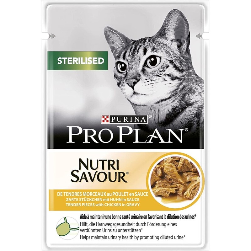 Purina Pro Plan Sterilised Cat Gig Chicken 85G