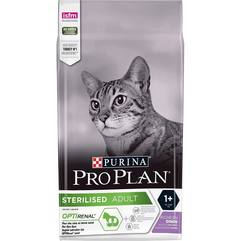 Purina Pro Plan Sterilised Cat Turkey 1.5Kg Purina Pro Plan Sterilised Cat Turkey 1.5Kg
