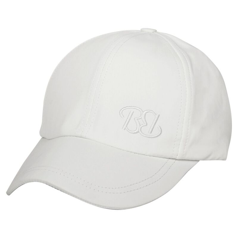 B180 Bb Logo1 Adult Unisex Trucker Cap White