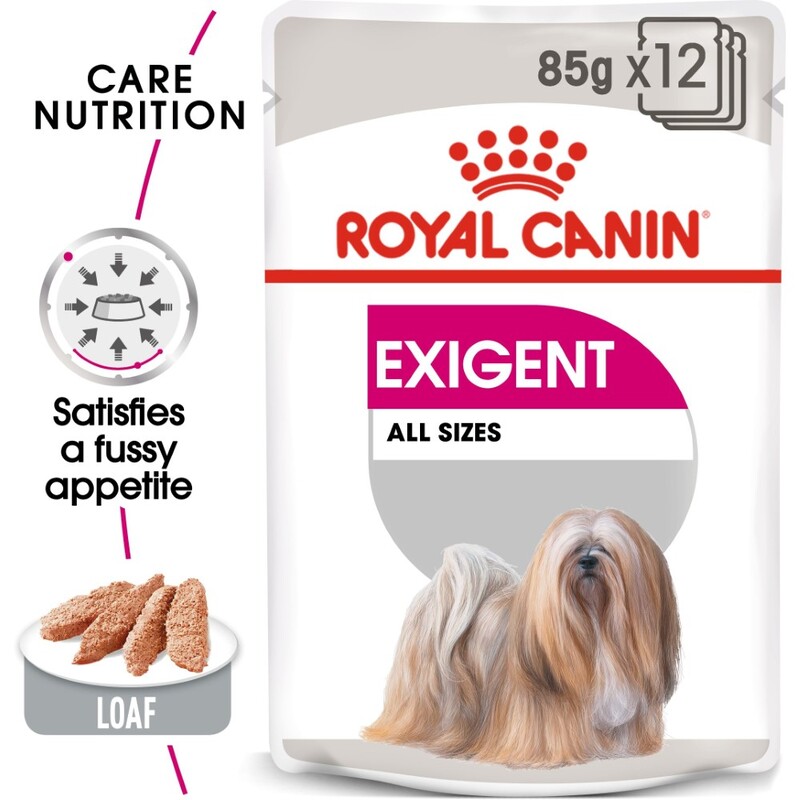Royal Canin Canine Care Nutrition Exigent Wet Food Pouches (12 x 85g) Royal Canin Canine Care Nutrition Exigent Wet Food Pouches (12 x 85g)