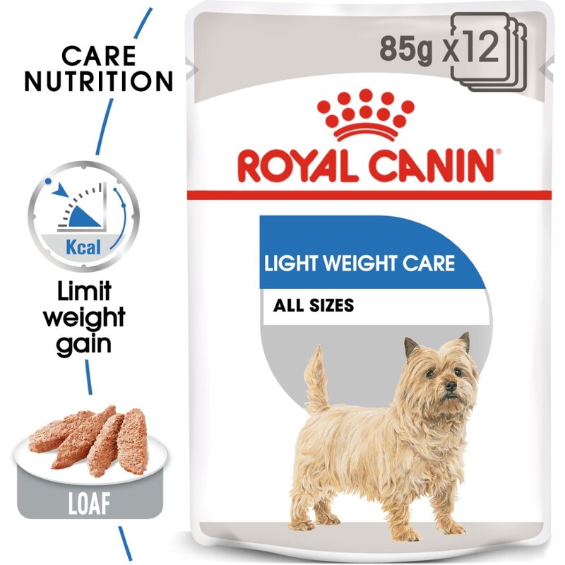 Royal Canin Canine Care Nutrition Light Weight Care Wet Food Pouches (12 x 85g)