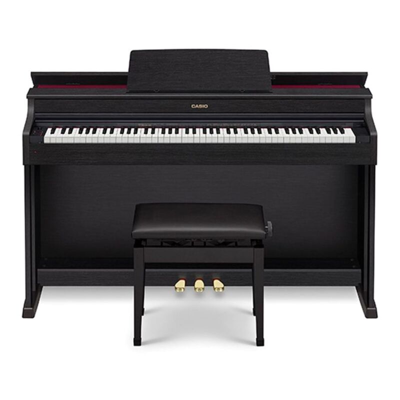 Casio AP-470 Celviano 88-Key Digital Piano with Bench - Black