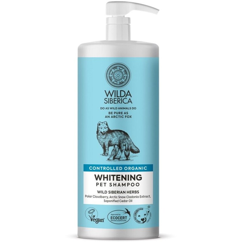 Wilda Siberica Controlled Organic - Natural & Vegan Whitening Pet Shampoo - 400 ml Wilda Siberica Controlled Organic - Natural & Vegan Whitening Pet Shampoo - 400 ml