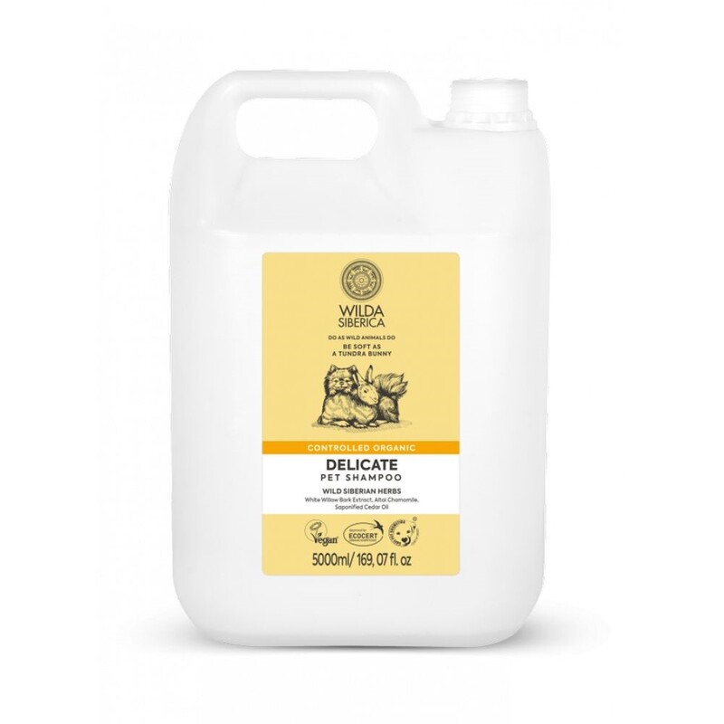 Wilda Siberica Controlled Organic Delicate Pet Shampoo 5L