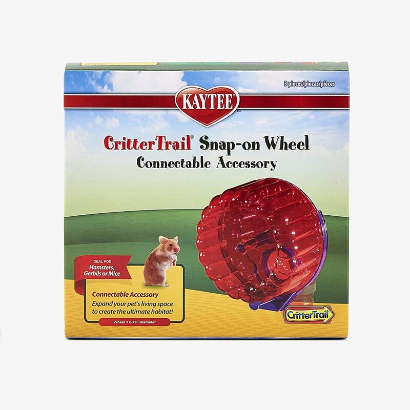 Kaytee Crittertrail Snap-On Wheel Accessory Kaytee Crittertrail Snap-On Wheel Accessory
