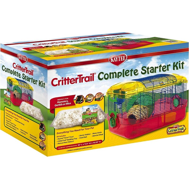 Kaytee Crittertrail Starter Kit 16" L x 10.5" W x 10.5" H Kaytee Crittertrail Starter Kit 16" L x 10.5" W x 10.5" H