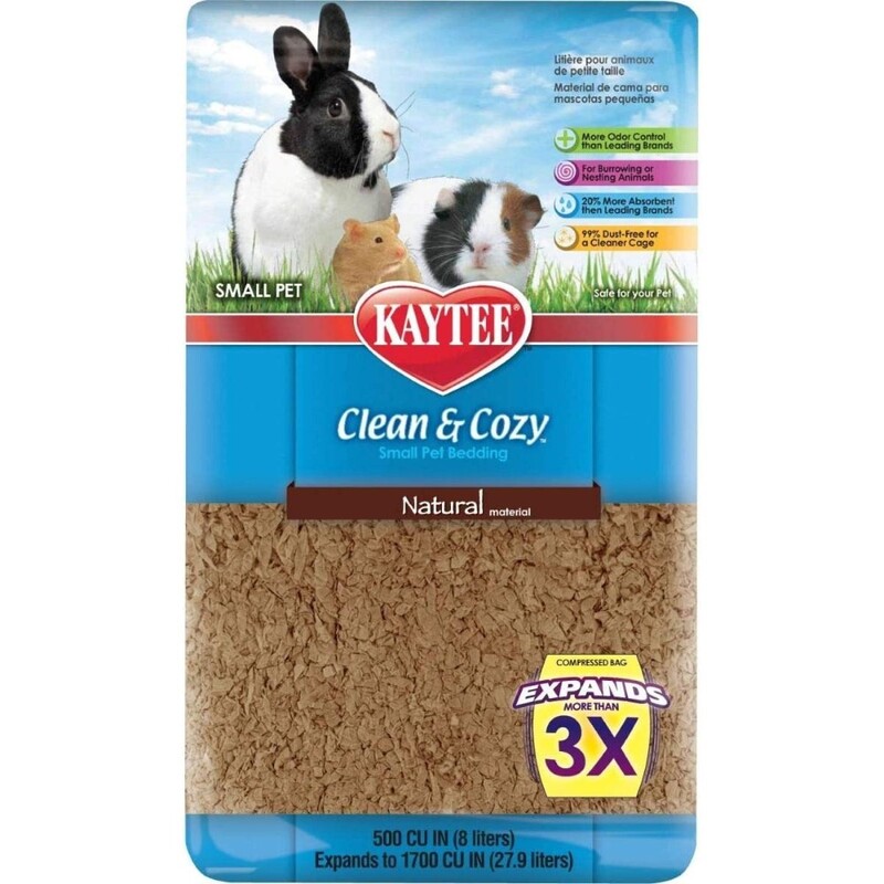 Kaytee Kt Clean and Cozy Natural 6/500Cu In Kaytee Kt Clean and Cozy Natural 6/500Cu In