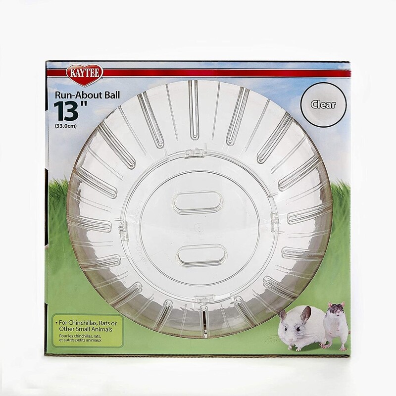 Kaytee Run-About Ball Mega Clear 13 Inches Kaytee Run-About Ball Mega Clear 13 Inches