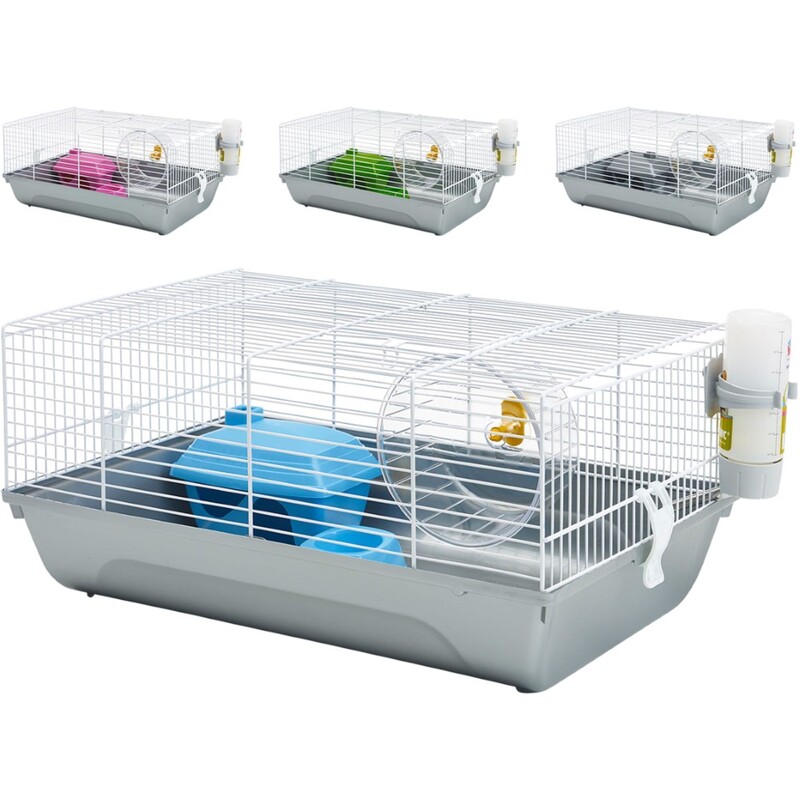 Savic Martha Hamster Cage White/Grey - 46.5 x 29.5 x 21 cm Savic Martha Hamster Cage White/Grey - 46.5 x 29.5 x 21 cm
