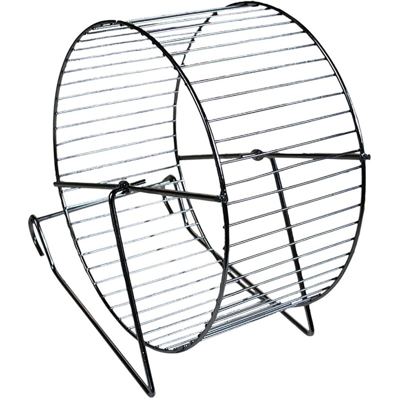 Vadigran Hamster Wheel Metal/Chrome 15cm