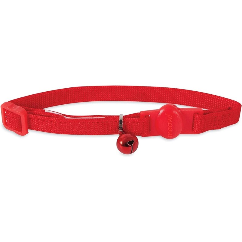 Aspen Pet Breakaway Cat Collar - 3/8" x 8-12" - Red