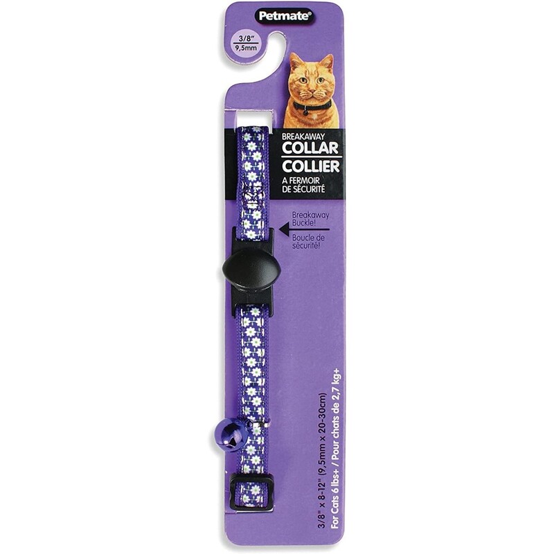 Aspen Pet mgd Adjustable Collar - 3/8" x 8-12" - Purple Aspen Pet mgd Adjustable Collar - 3/8" x 8-12" - Purple