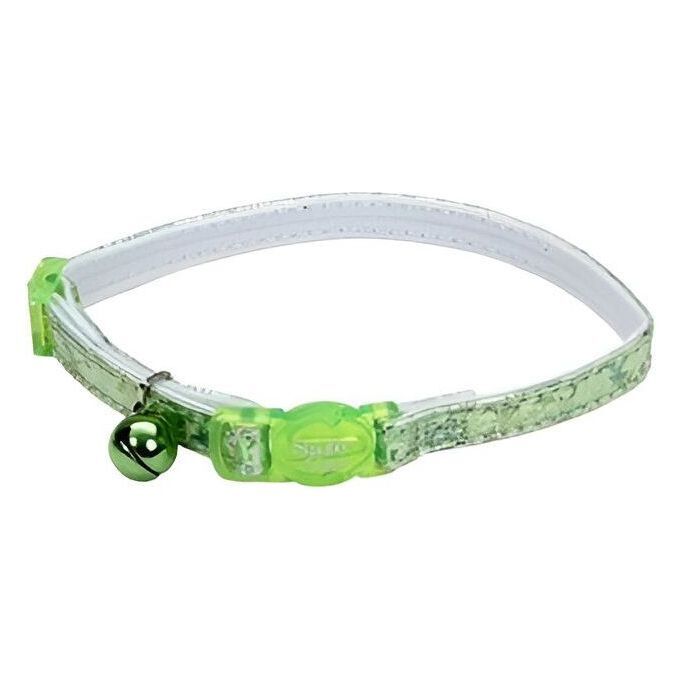 Coastal 3/8" Safe Cat Super Star Adj.Break Away Green