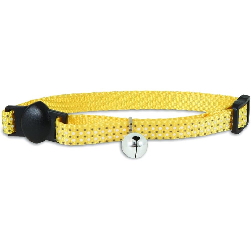 Petmate Glow Dots Adjustable Collar - 3/8" x 8-12" - Yellow Petmate Glow Dots Adjustable Collar - 3/8" x 8-12" - Yellow