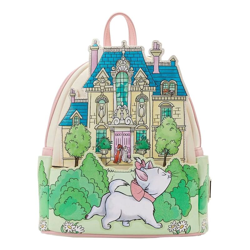 Loungefly Disney The Aristocats Marie House Mini Leather Backpack