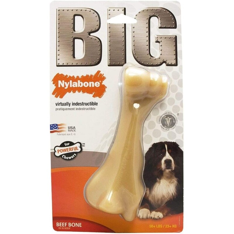 Nylabone Durachew Big Chew Beef Bone Original Bl