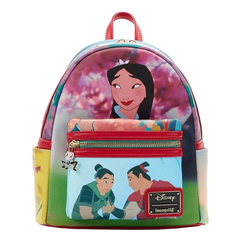 Loungefly Disney Mulan Princess Scene Mini Leather Backpack