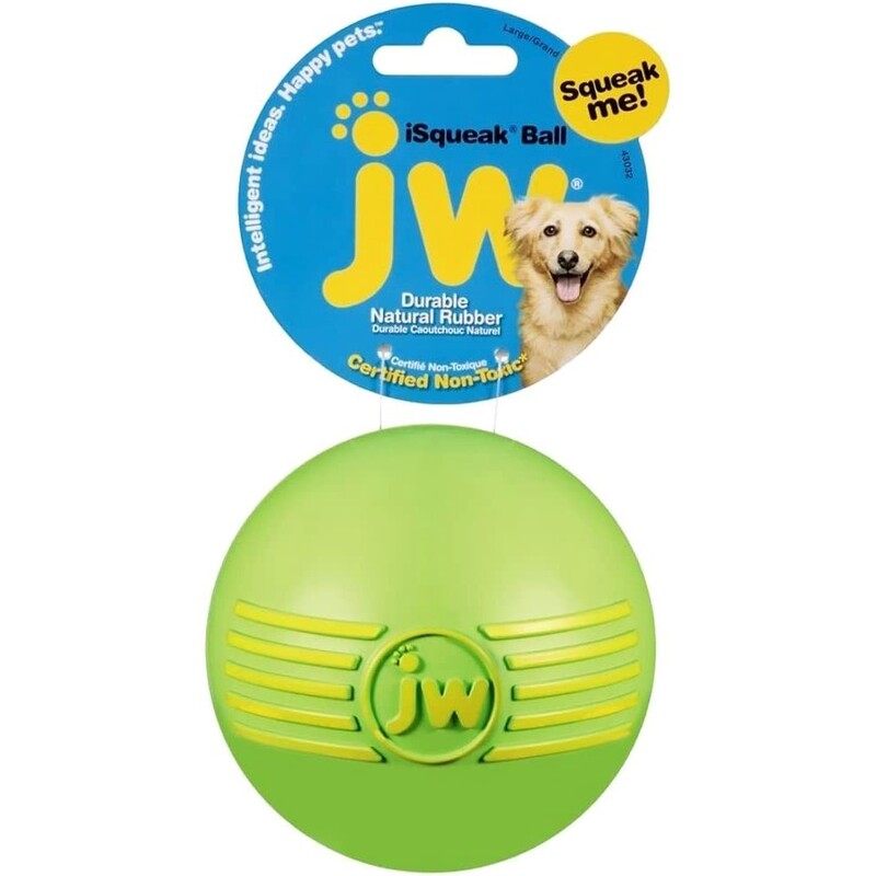 Petmate Jw Isqueak Ball Large Petmate Jw Isqueak Ball Large