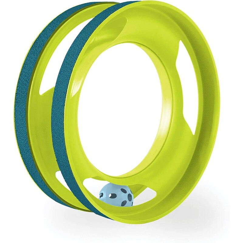 Petstages Ring Track Green Roll and Chase Interactive Cat Track Toy Petstages Ring Track Green Roll and Chase Interactive Cat Track Toy