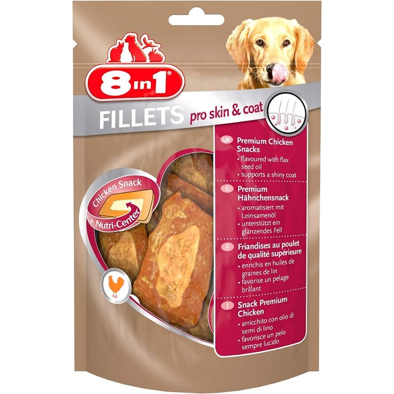 8IN1 Fillets Pro Skin & Coat S 80 g