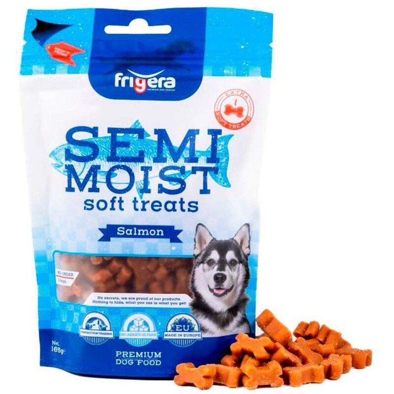 Frigera Semi-Moist Soft Treats Salmon 165G